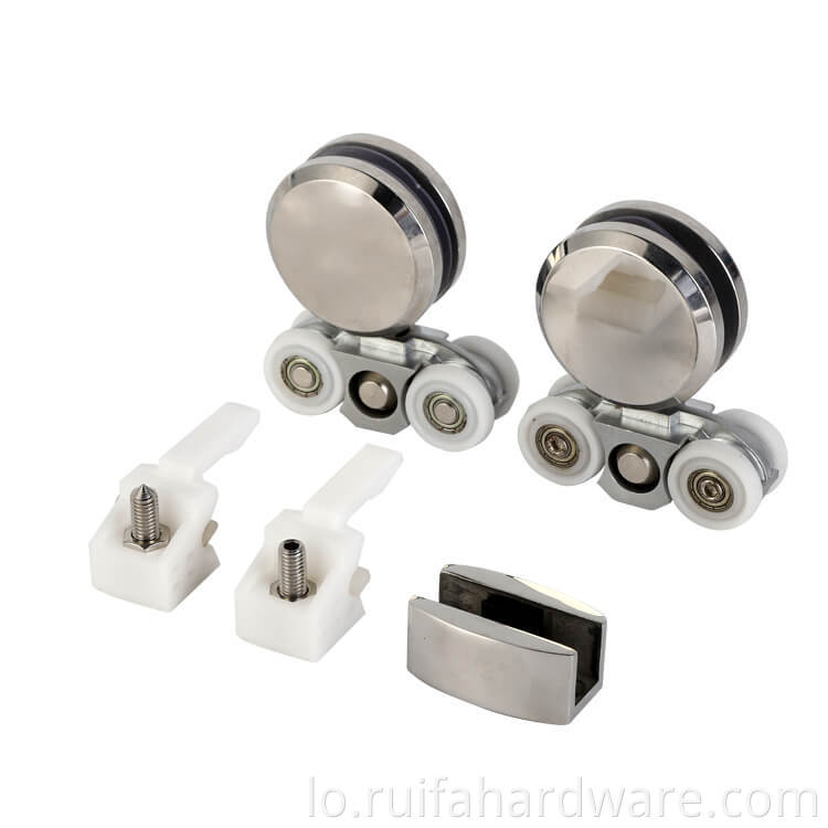 ເຫລັກປະຕູສະແຕນເລດມ້ວນ (5) Stainless Steel Sliding Door Rollers (5)